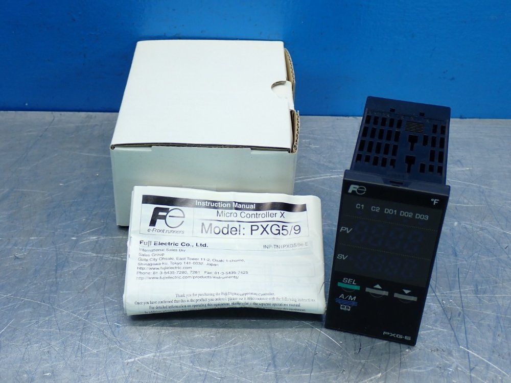 Fuji Pxg-series Digital Temperature Controller - Pxg5cyy1-0vya1