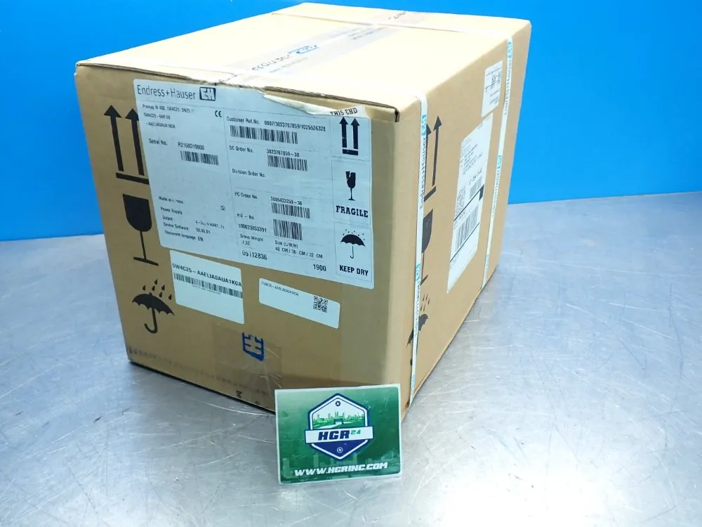 Endress+hauser Promag W 400 Electromagnetic Flow Meter - 5w4c25-aaelia0aua1k0a