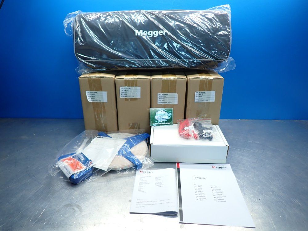 Megger Cat Iv 300v Measurement Rating Det2/3 Digital Ground Resistance Tester - 1008-969