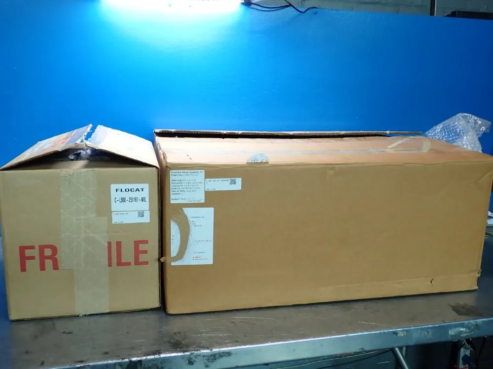 Flocat 75psi, 6" Fuel Flow Inlet Outlet, 900gpm Heavy-duty Electromagnetic Fluid Flow Meter W/ C-lb80-251161-mil Repair Kit - C-lb45-a010-mil