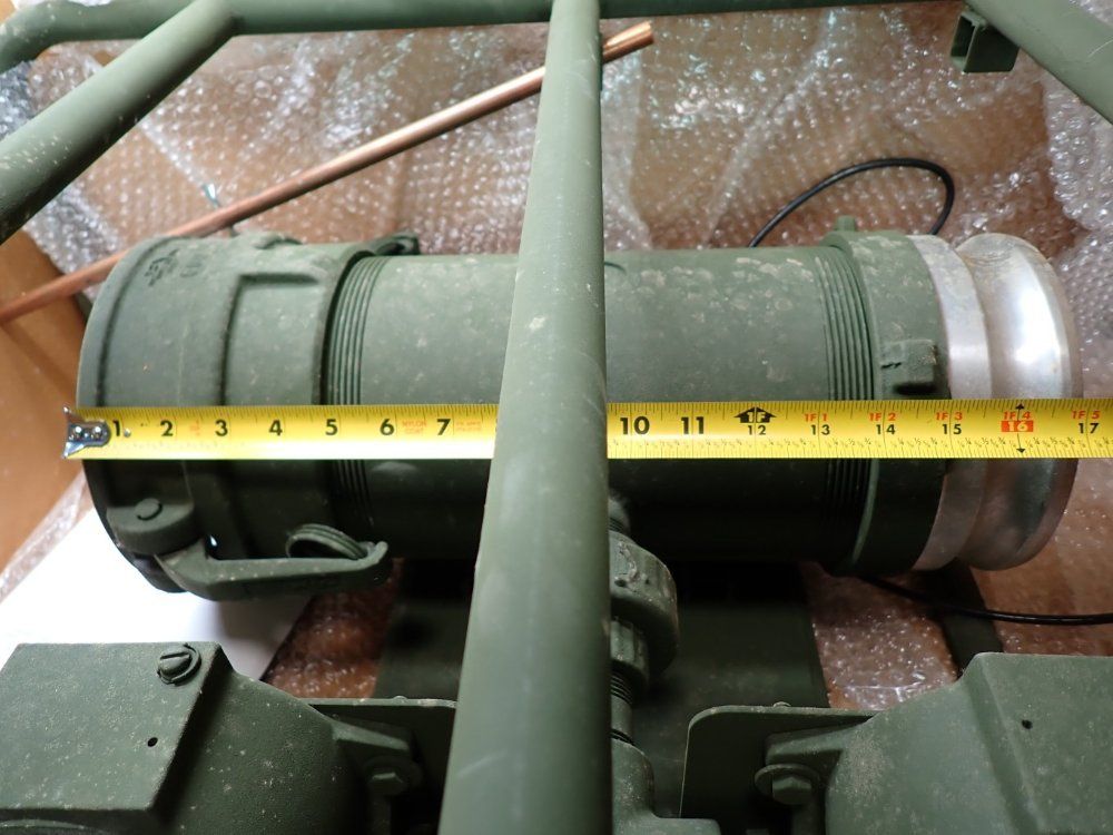 Flocat 75psi, 6" Fuel Flow Inlet Outlet, 900gpm Heavy-duty Electromagnetic Fluid Flow Meter Assmebly - C-lb45-a010-mil