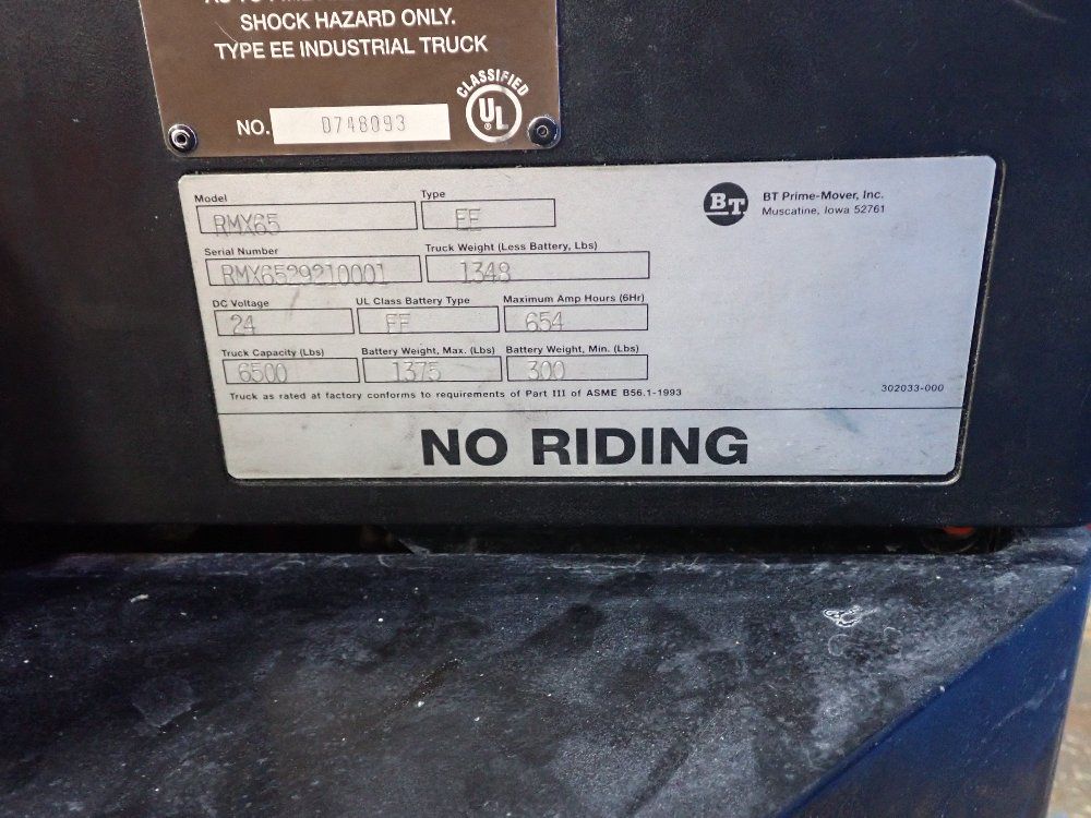 Bt Prime Mover 6500 Lbs Pallet Jack - Rmx65