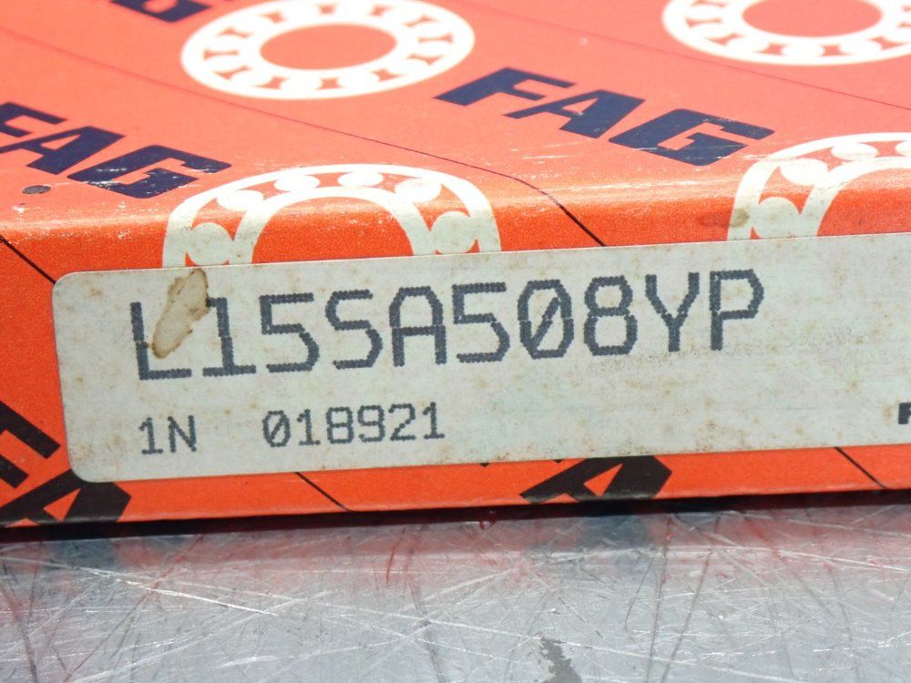 Fag Angular Contact Ball Bearing - L15sa508yp