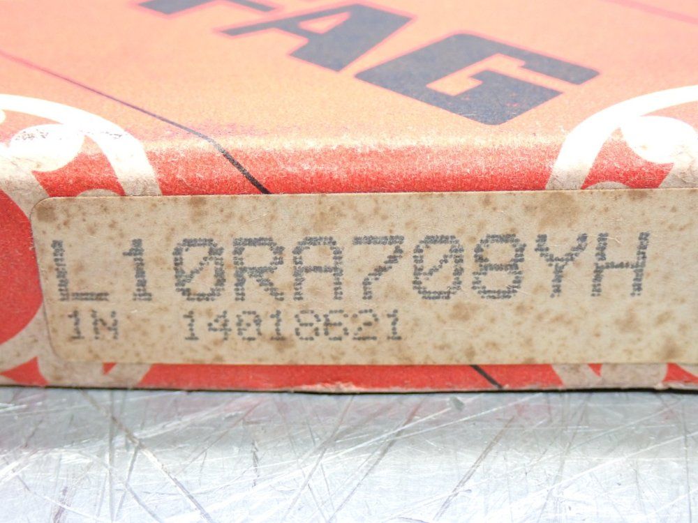 Fag Deep Groove Ball Bearing, 2pcs - L10ra708yh