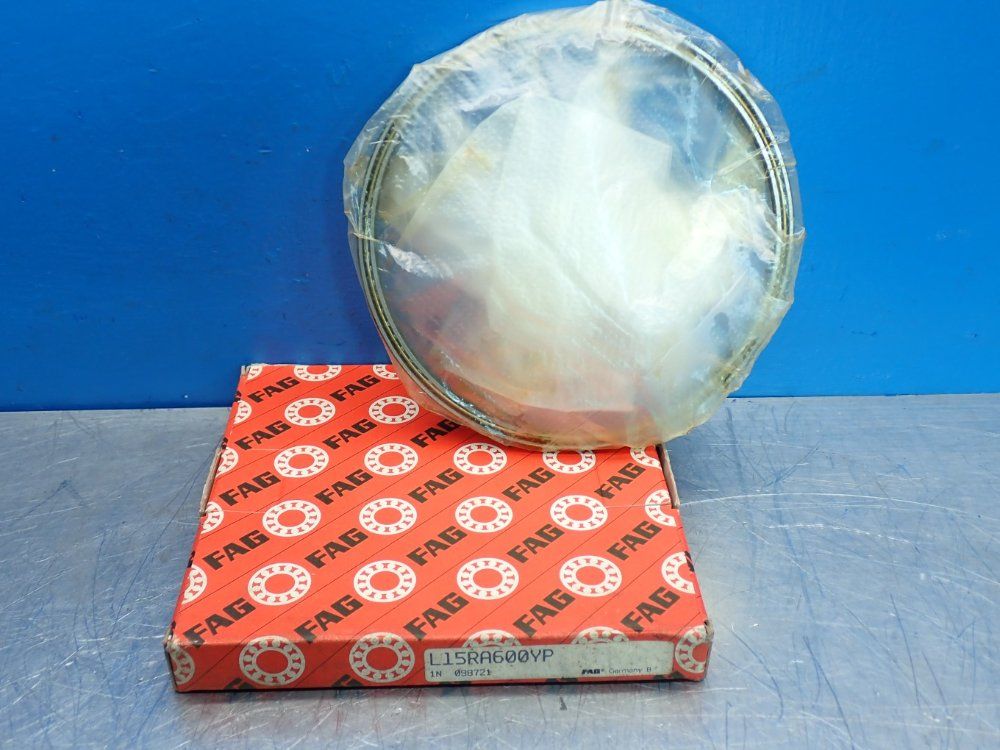 Fag Single Row Angular Contact Bearing, 2pcs - L15ra600yp