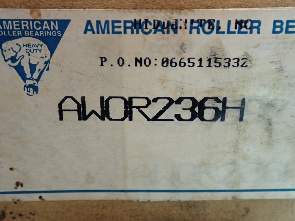 American Roller Bearing Co. Journal Roller Bearing - Aw236h