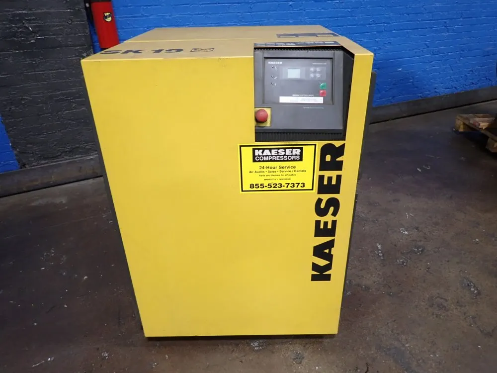 Kaeser 15 Hp Rotary Air Compressor - Sk 19