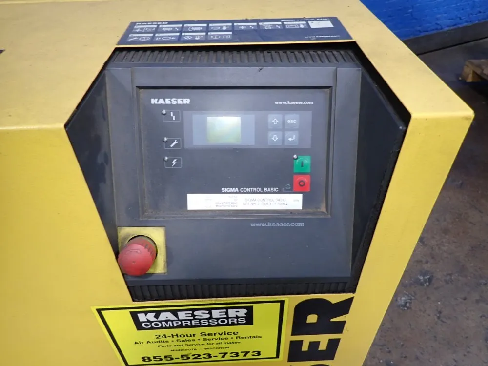 Kaeser 15 Hp Rotary Air Compressor - Sk 19
