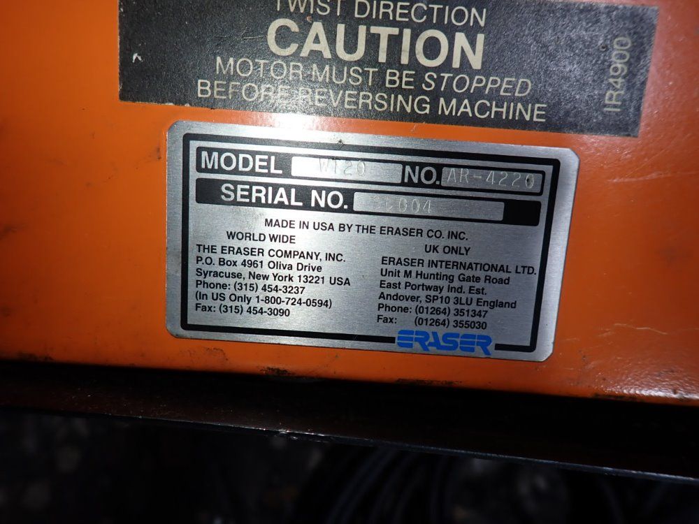 Eraser Automatic Twisting Machine - Wt20