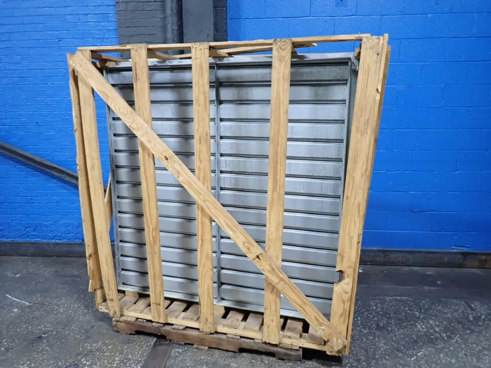 57 1/2"x57 1/2" Aluminum Shutters