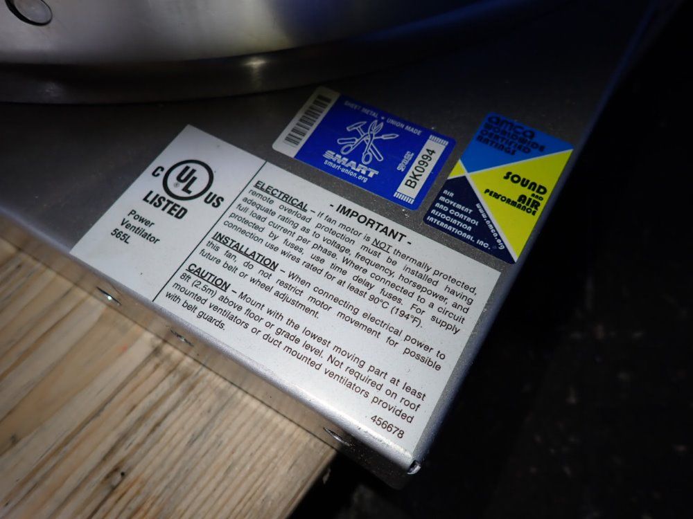 Amca Power Ventilator - 565l