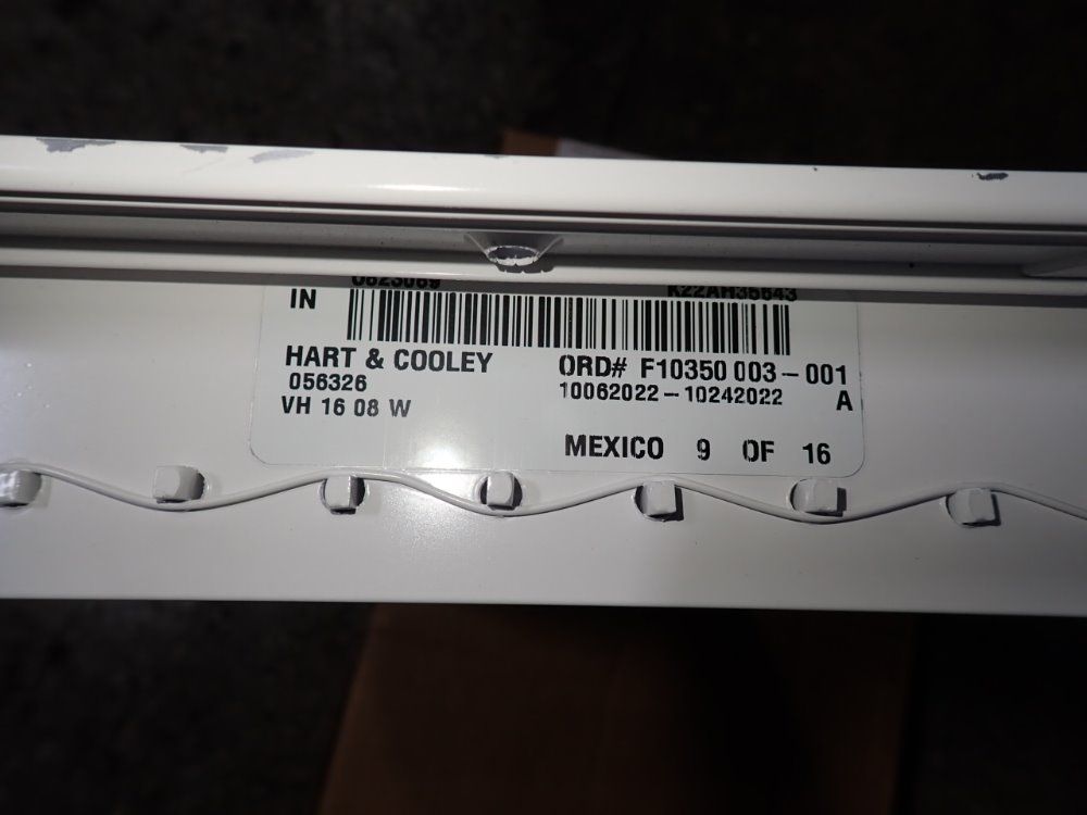 Hart & Cooley 17 1/2"x10" Air Grille Vent - 056326