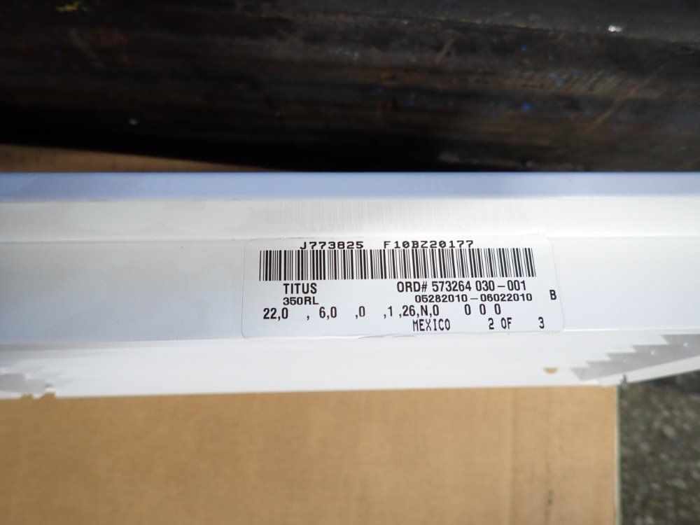 Titus 23 1/2"x7 1/2" Air Grille Vent - 350rl