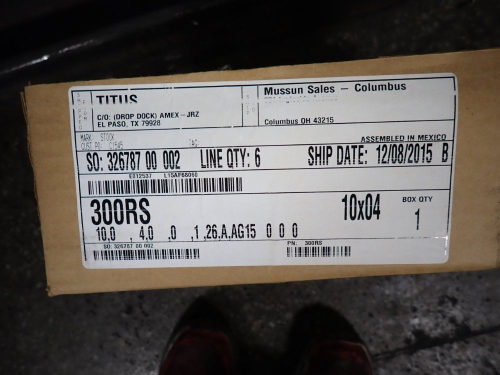 Titus 11 1/2"x5 1/2" Air Grille Vent - 300rs