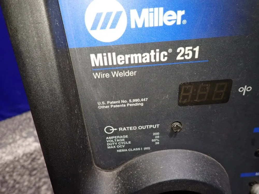 Miller 200 Amps Welder - Millermatic 251