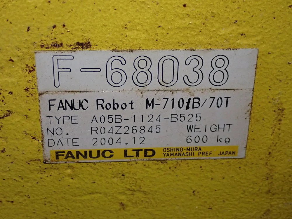 Fanuc 2004 Fanuc M-710ib 70t Robot - M-710ib 70t