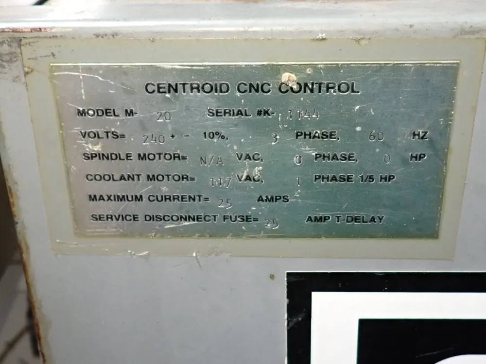 Vectrax 49"x9" Vertical Mill - Gs-16v