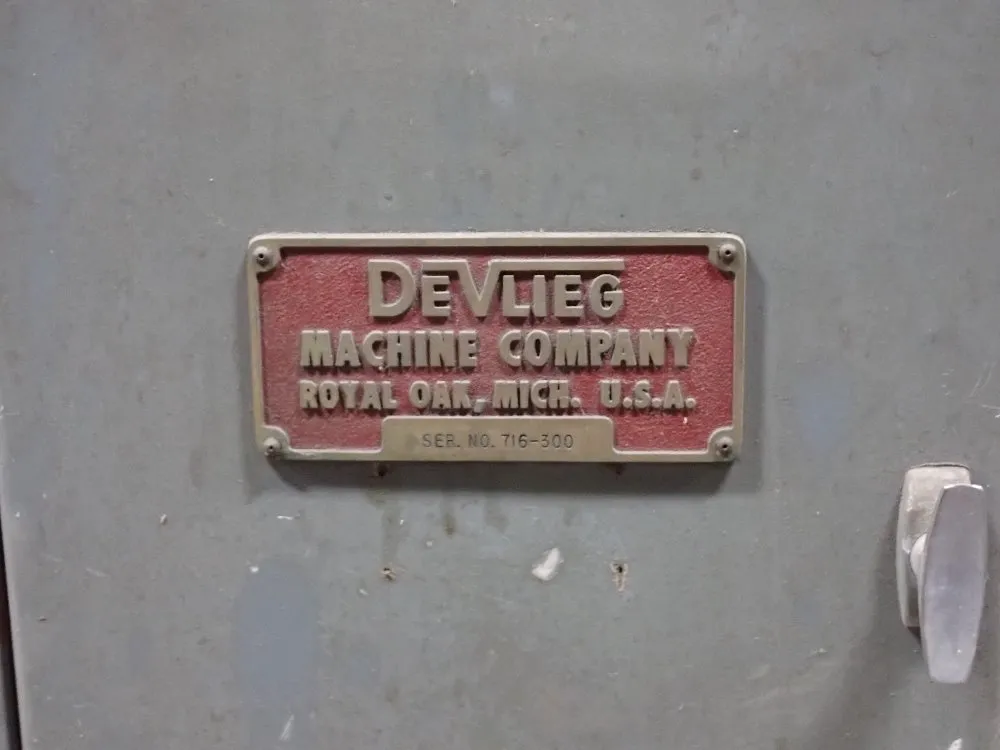 Devlieg Micropoint Tool Grinder