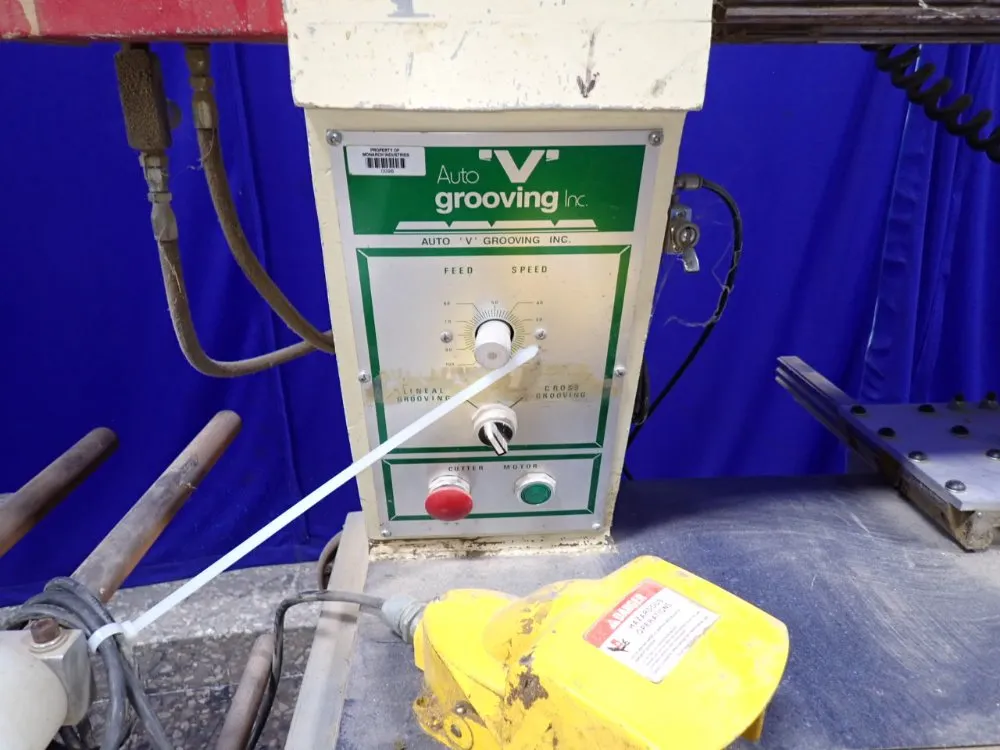 Auto V Grooving Inc 85" V-groover - Avg-72