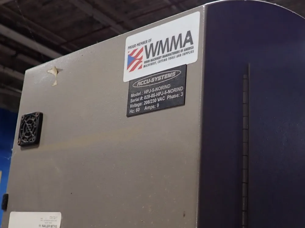 Accu-systems 49" Boring & Dowel Insertion Machine - Hpj-5-norind