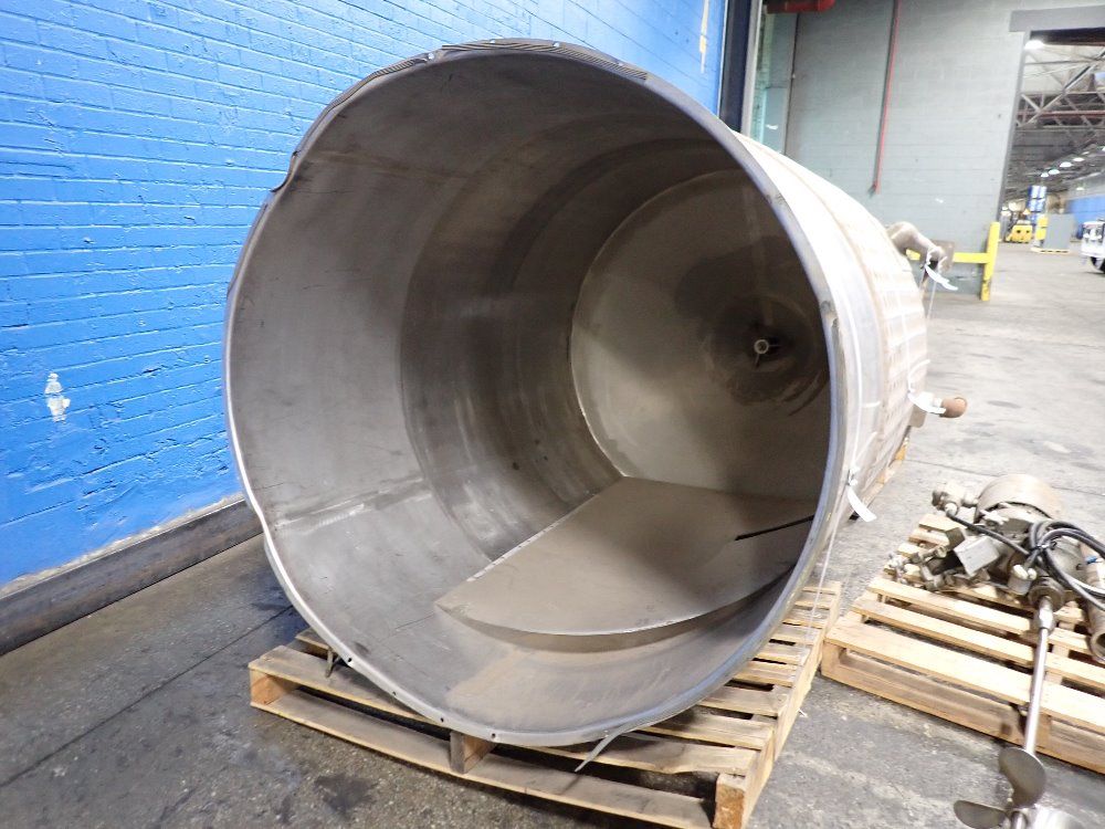 Aprox. 500 Gallon S/s Jacketed Mixer