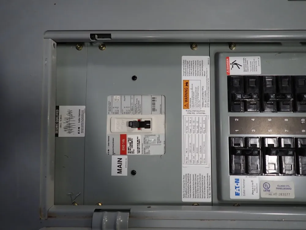 Eaton Panelboard - Prl1a