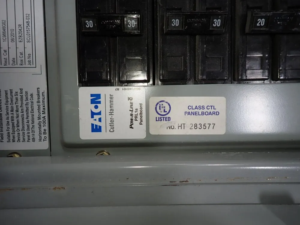 Eaton Panelboard - Prl1a