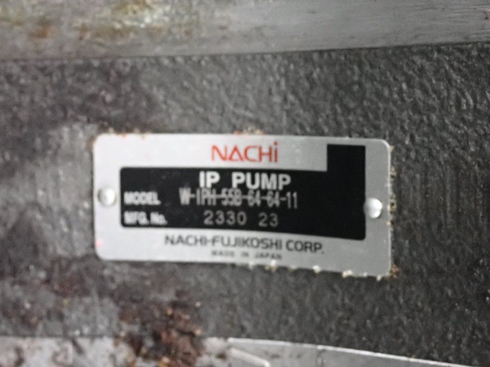 Nachi Hydraulic Pump - W-iph-55b-64-64-11