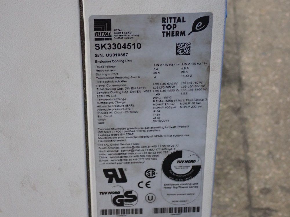 Rittal Enclosure Cooling Unit - Sk3304510