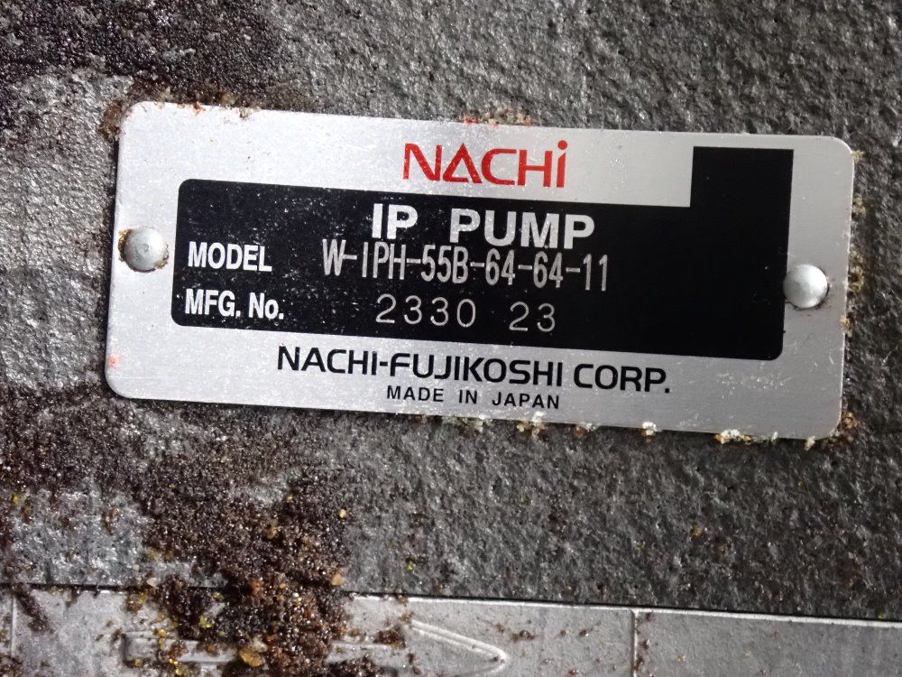Nachi Hydraulic Pump - W-iph-55b-64-64-11