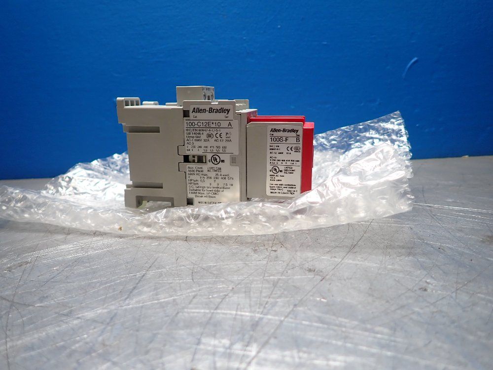 Allen-bradley 600v Ac Max Saftey Contactor - 100s-c12ej14c