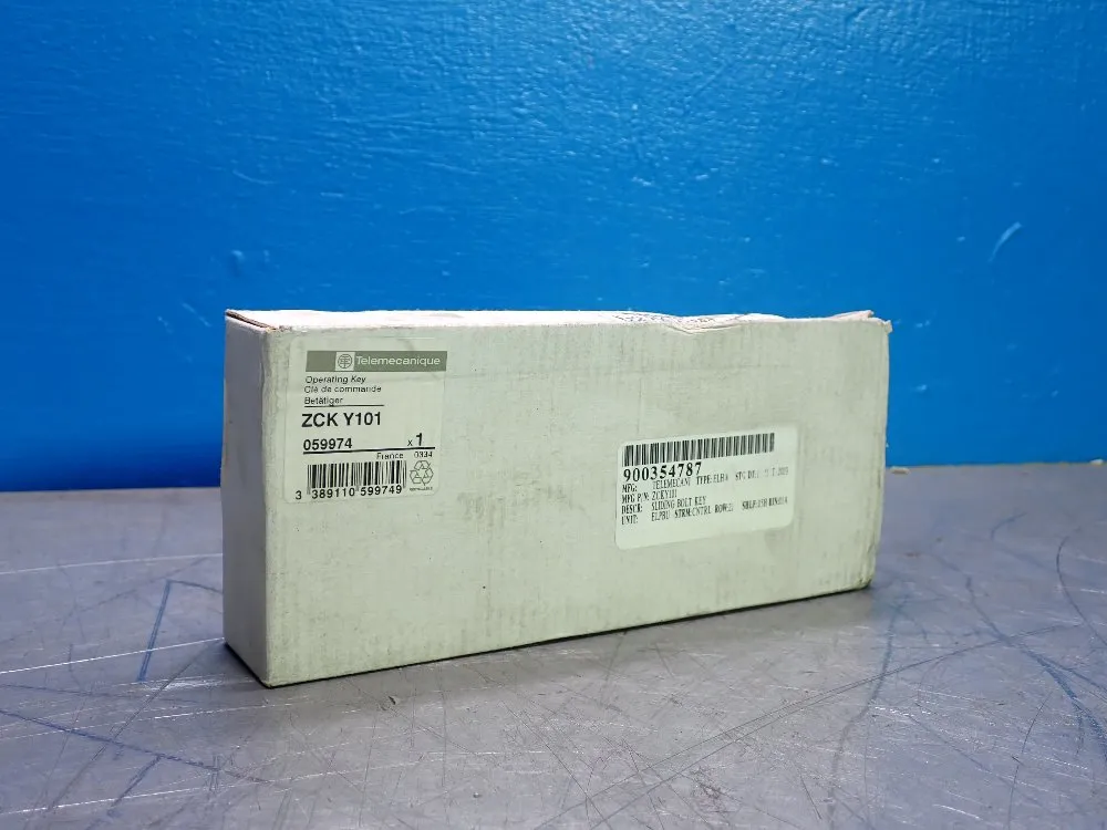 Telemecanique Straight Actuator Sliding Bolt - Zck Y101