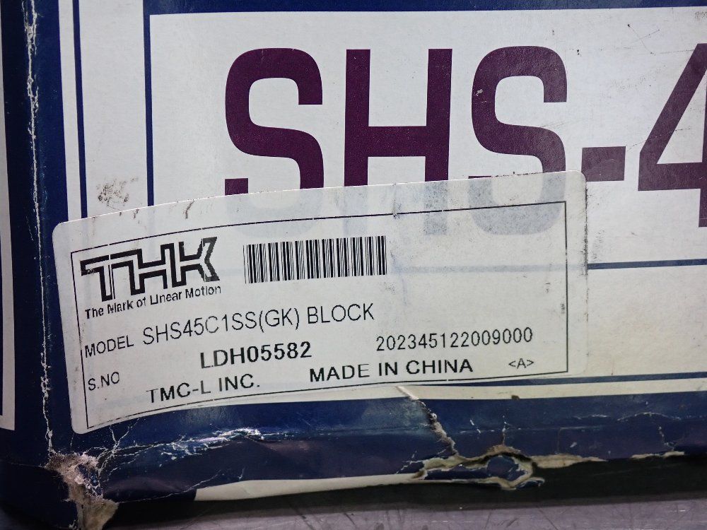 Thk Co 100kn Linear Guide Carriage - Shs45c1ss