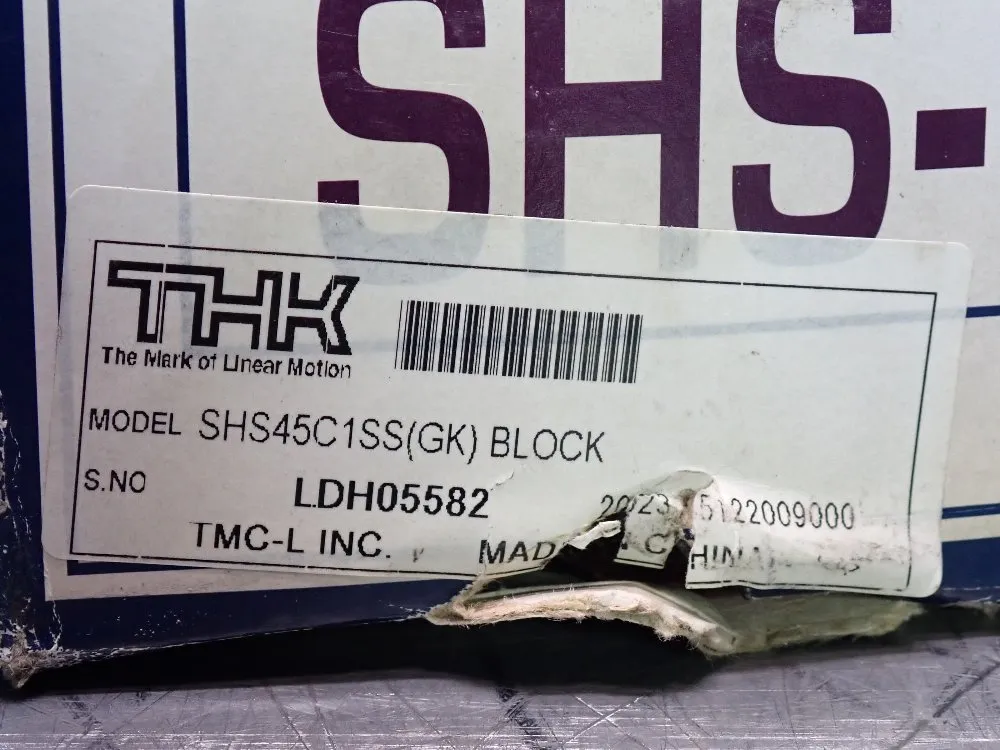Thk Co 100kn Linear Guide Carriage - Shs45c1ss