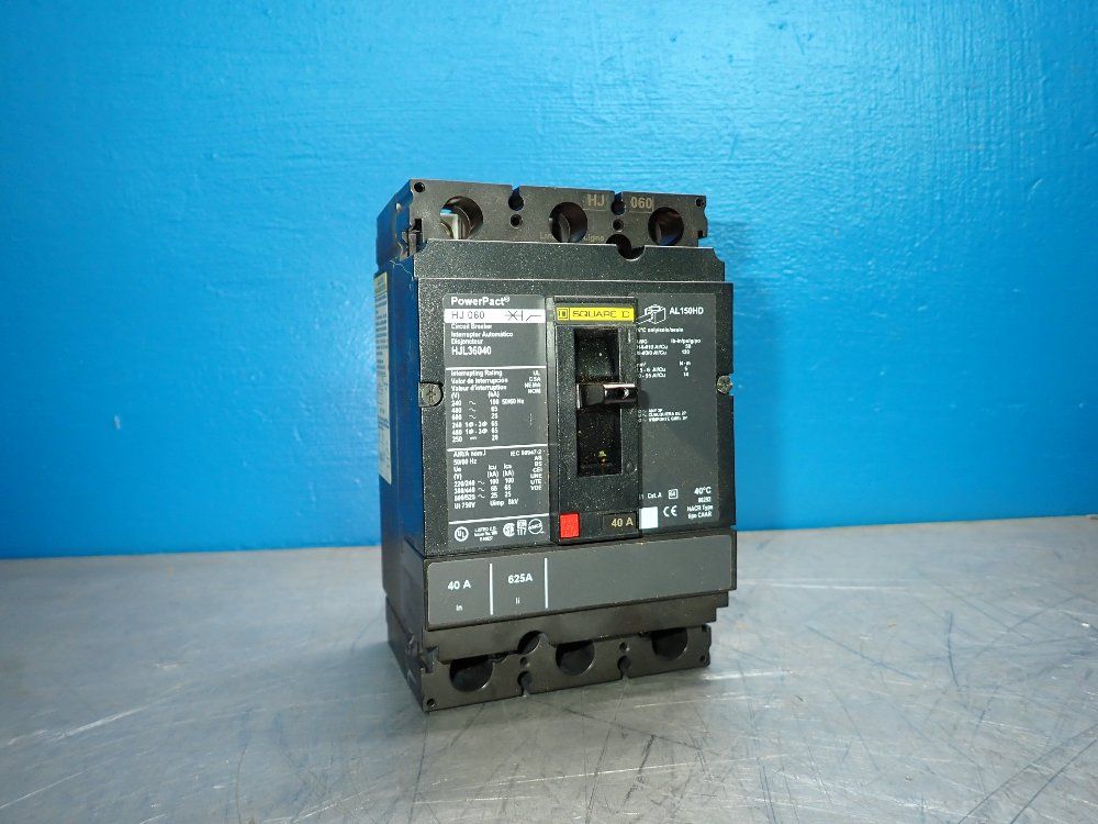 Square D 625a Circuit Breaker - Hjl36040
