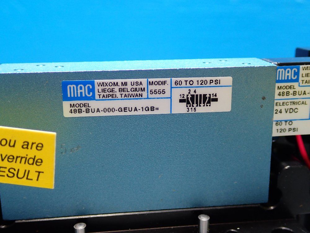 Mac 120 Psi Valve Adapter - 48b-bua-000-geua-1gb