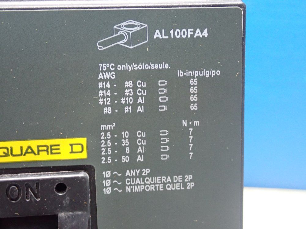 Square D 40 Amp Circuit Breaker - Fcl34040