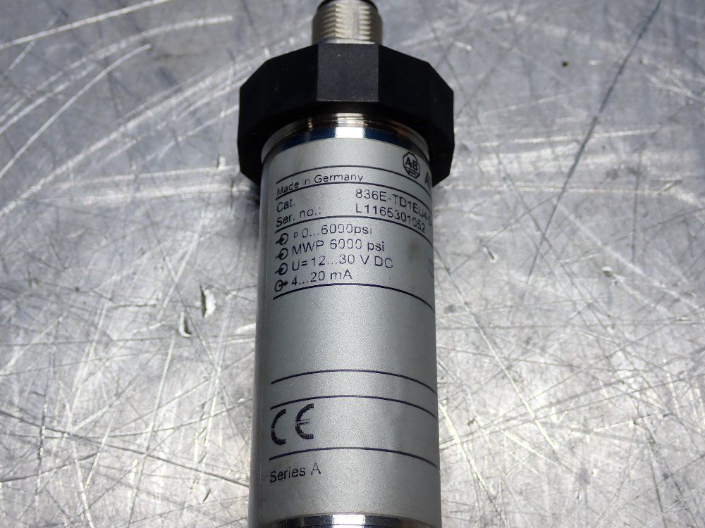 Allen-bradley 6000psi Pressure Sensor - 836e-td1eu4-d4