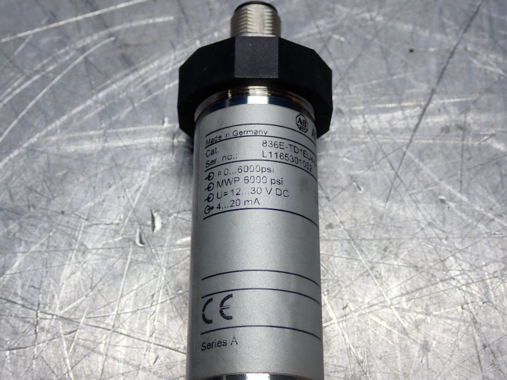 Allen-bradley 6000psi Pressure Sensor - 836e-td1eu4-d4