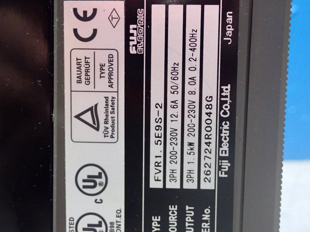 Fuji 5kw Power Distribution Unit - Fvr1.5e9s-2