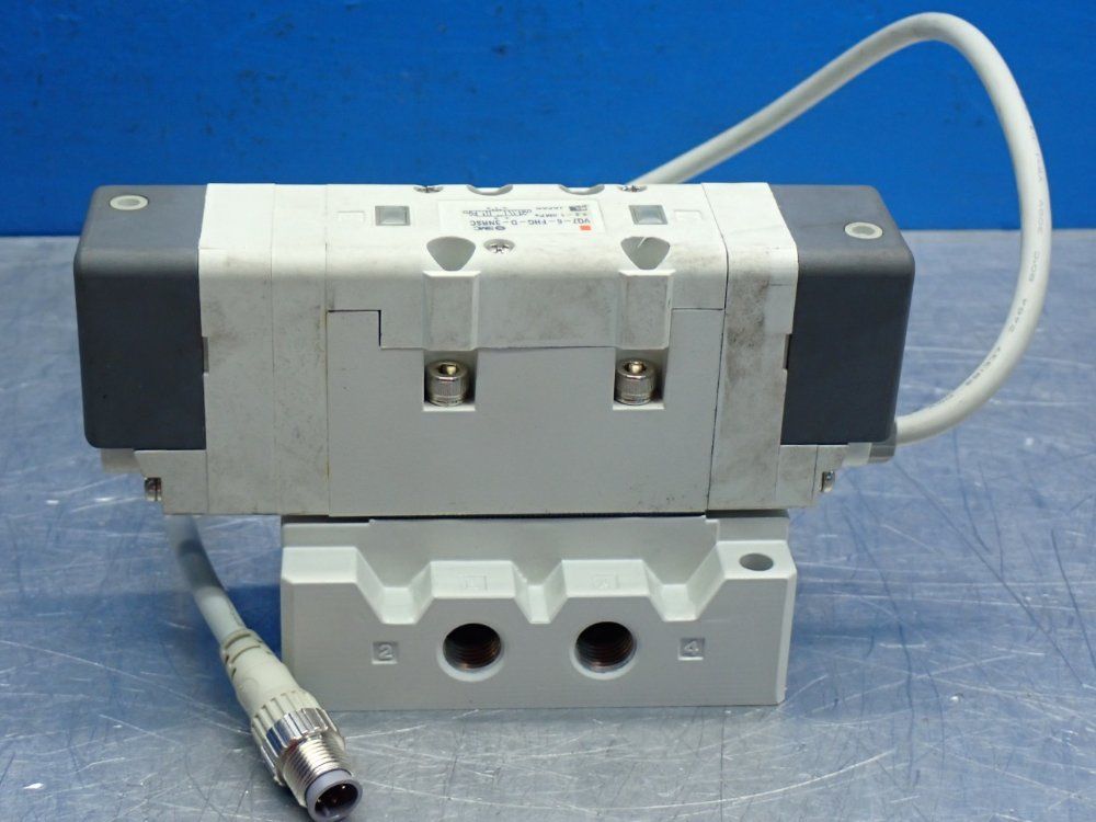 Smc Operational Pressure: 0.15 To 1.0mpa Pneumatic Solenoid Valve - Vq7-6-fhg-d-3ra02sc