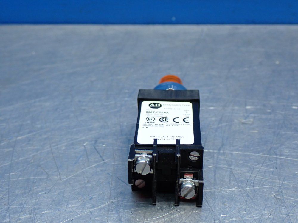 Allen Bradley 18mm Pilot Light 800t, 3pcs - 800t-ps16a