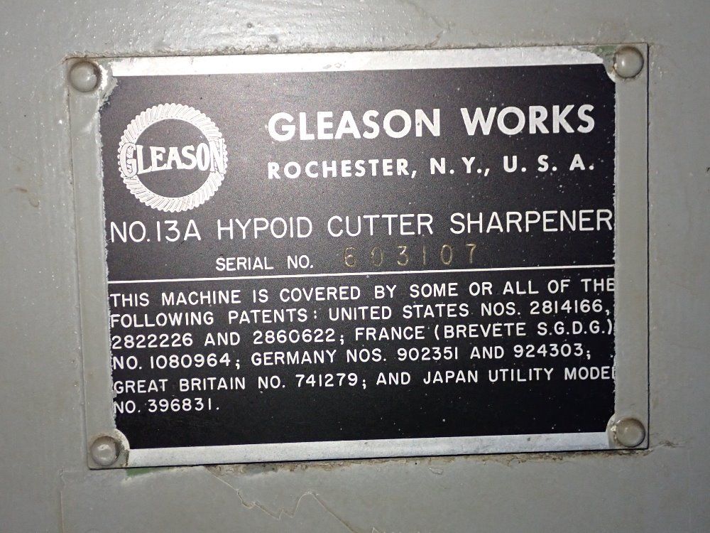 Gleason Sharpener - No.13a