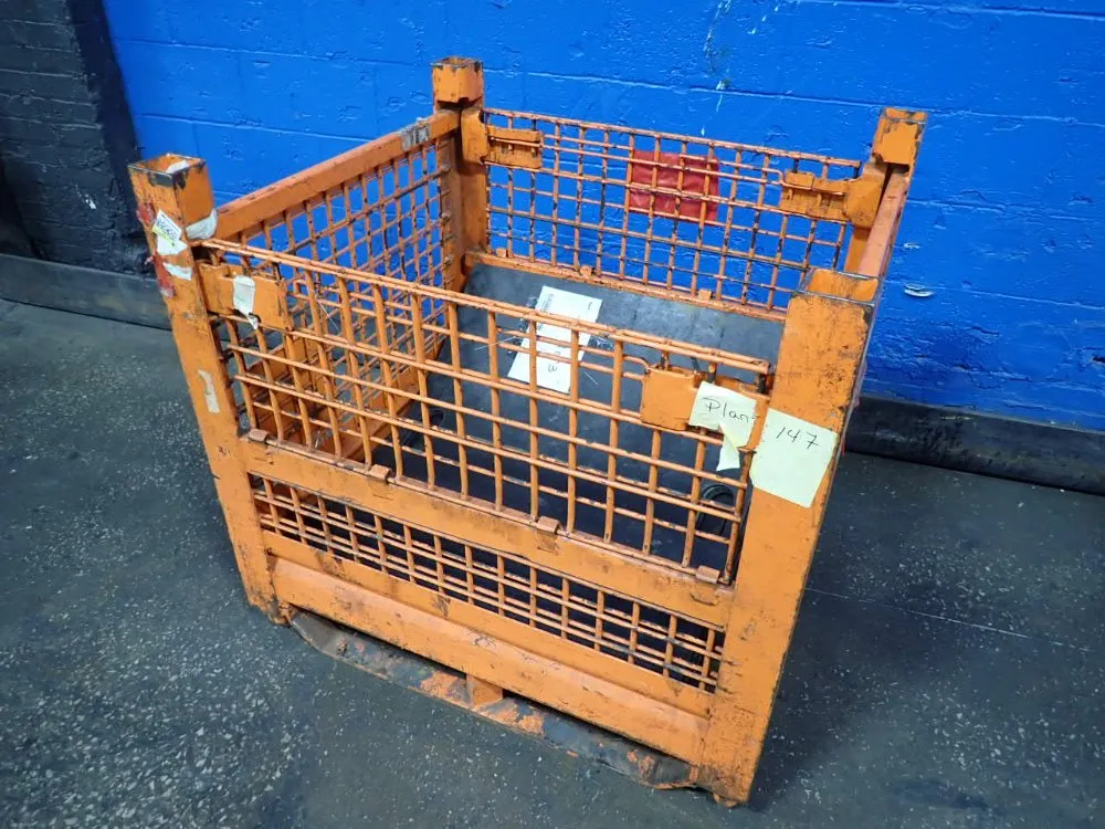 30"x33 1/2"x24" Stackable Wire Basket