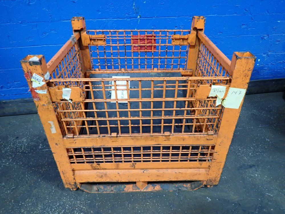 30"x33 1/2"x24" Stackable Wire Basket