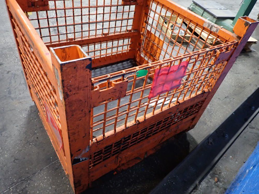 30"x33 1/2"x24" Stackable Wire Basket