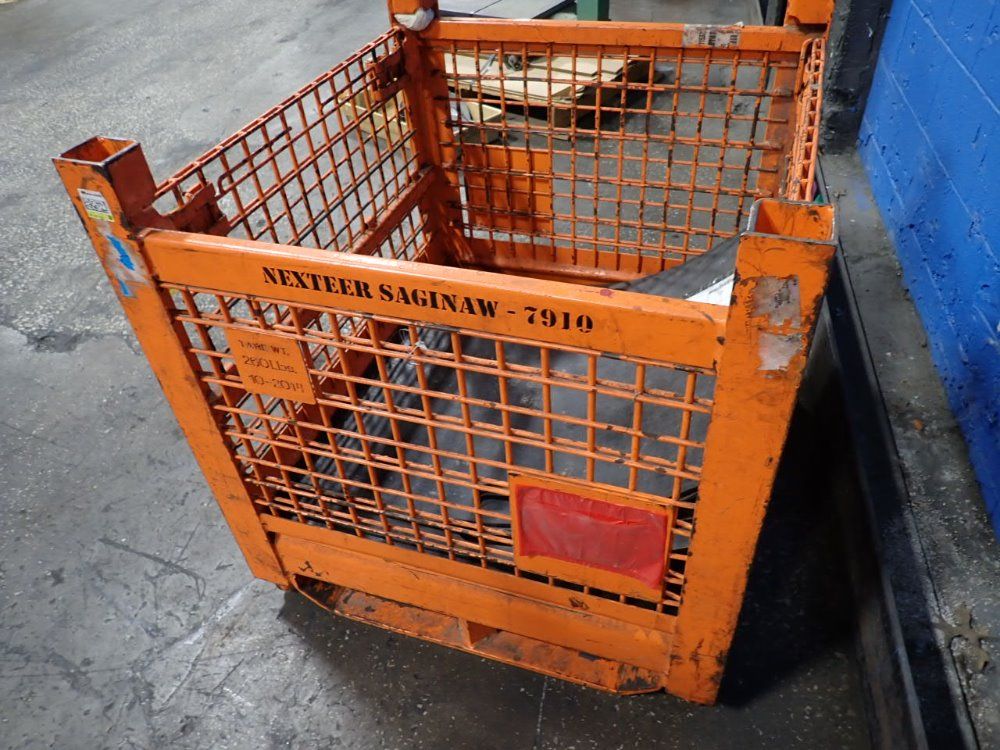 30"x33 1/2"x24" Stackable Wire Basket