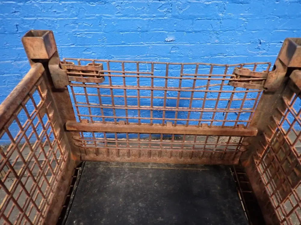 29"x34"x24" Stackable Wire Basket