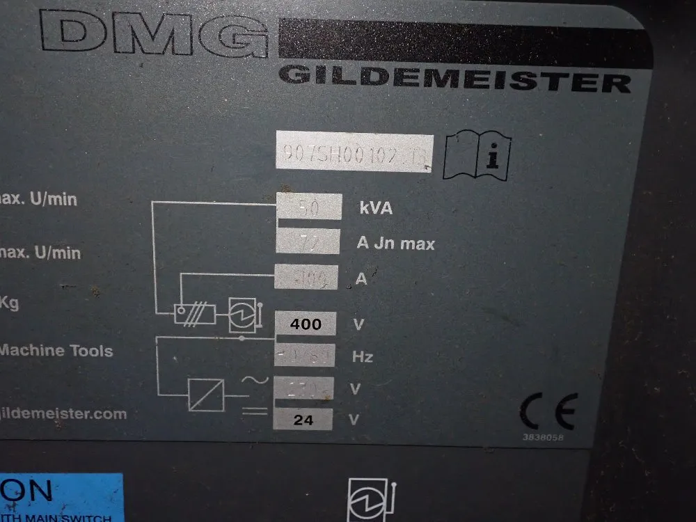 Dmg Cnc Lathe - Ctx 510 Eco