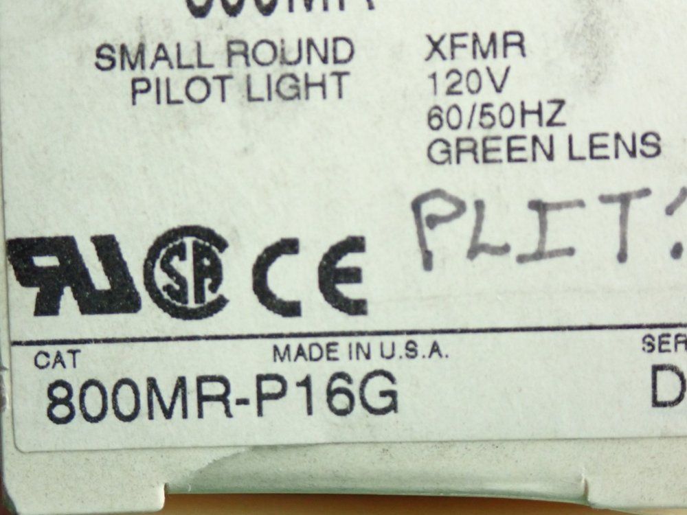 Allen Bradley Incandescent Pilot Light Unit - 800mr-p16g